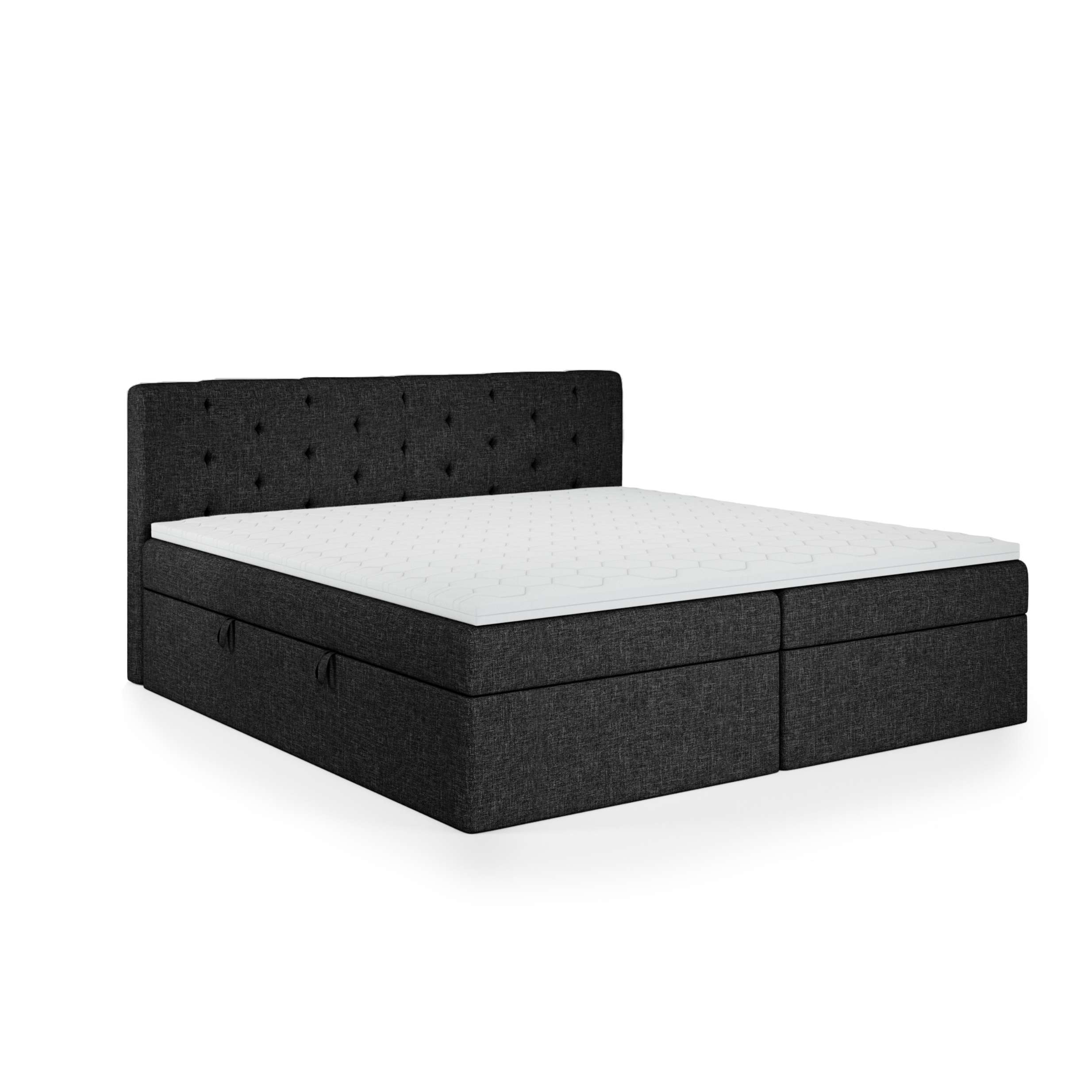 01,1 Boxspringbett Pekin – Bild 1