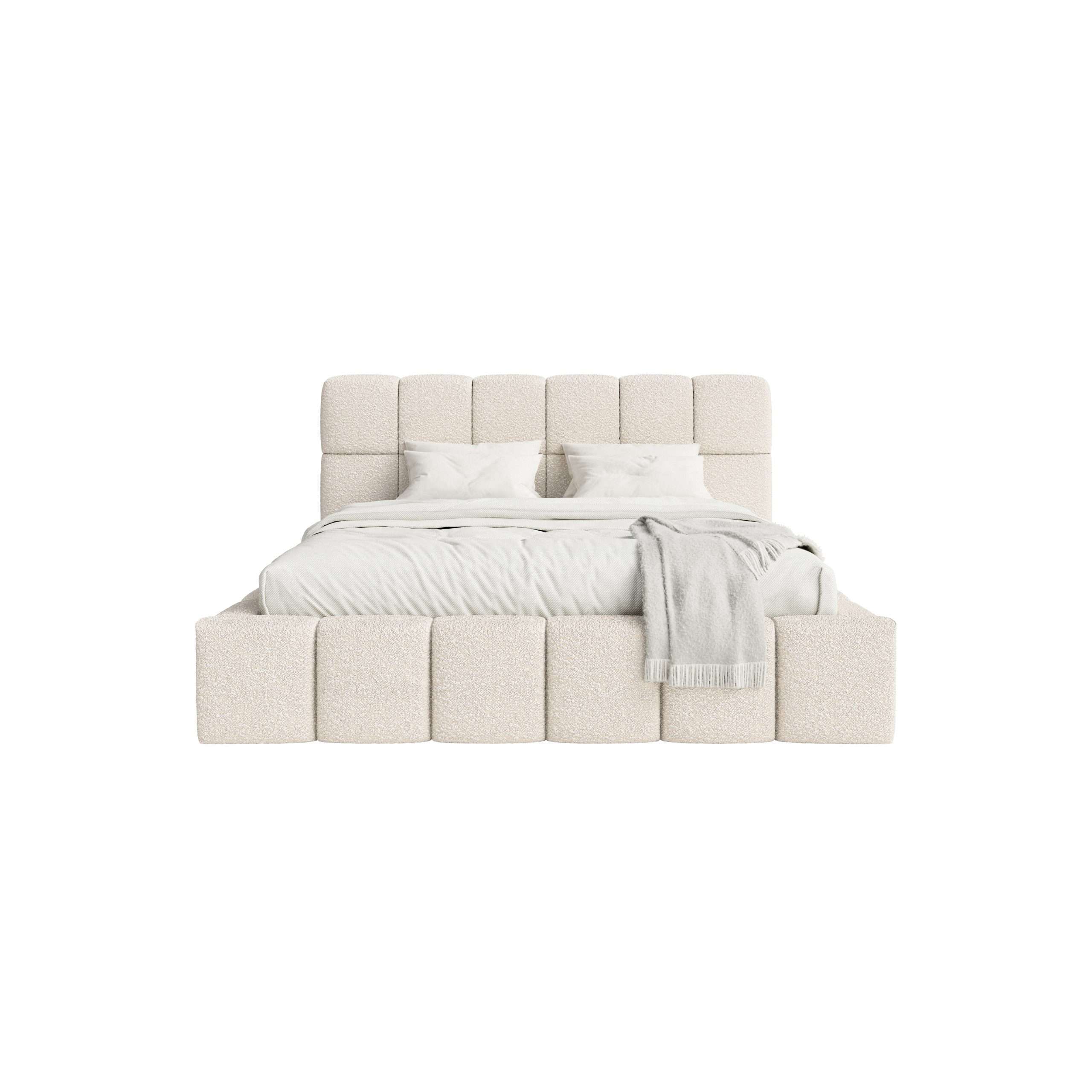Legend 1 (Cream) - 1 Polsterbett Lund – Bild 1
